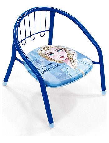 Chaise en métal 35.5x30x33.5cm - La Reine des Neiges II