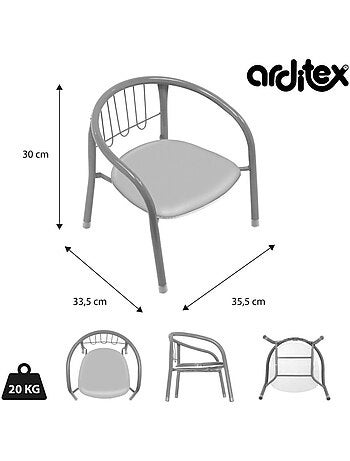 Chaise en métal disney toy story 4 personnages