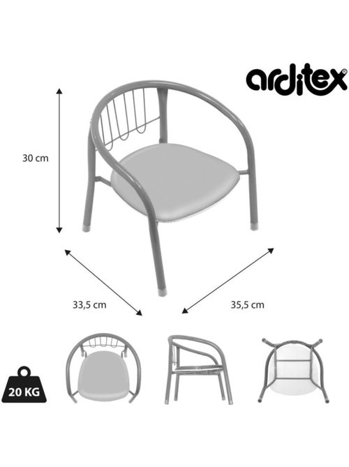 Chaise en métal disney toy story 4 personnages - Kiabi