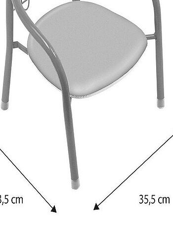 Chaise en métal Harry Potter