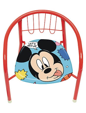 Chaise en métal Mickey Mouse