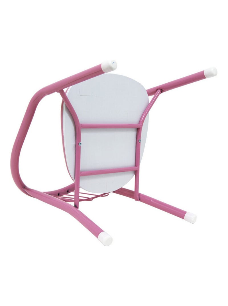 Chaise en métal Minnie Mouse Rose - Kiabi