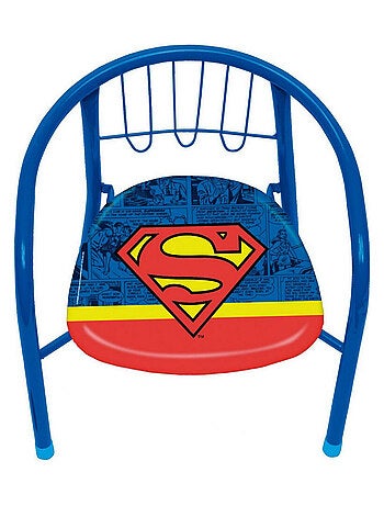Chaise en métal Superman