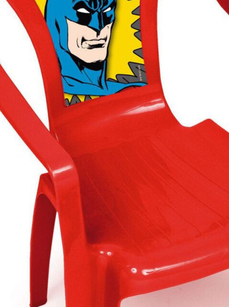 Chaise en plastique - Batman - 36.5x40x51 cm Multicolore - Kiabi