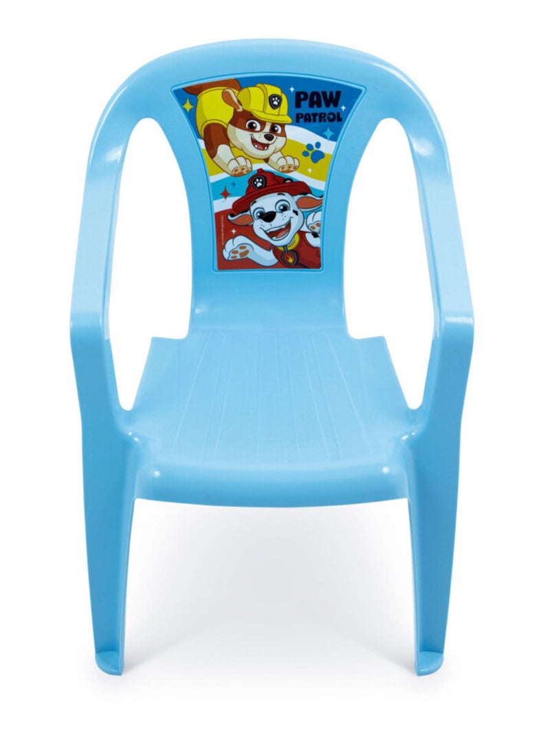 Chaise en plastique 36.5x40x51 cm - Pat'Patrouille Marcus & Ruben Bleu - Kiabi