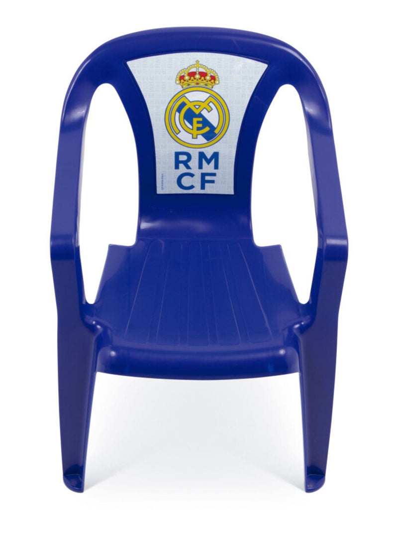 Chaise en plastique 36.5x40x51 cm - Real Madrid Bleu - Kiabi