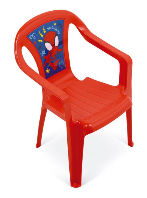Chaise en plastique 36.5x40x51 cm - Spiderman - Kiabi