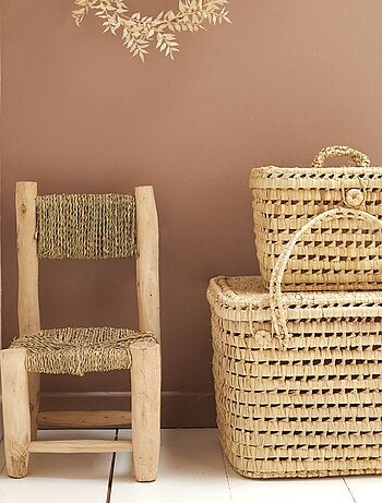 Chaise enfant bois de laurier et doum