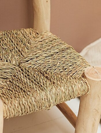 Chaise enfant bois de laurier et doum