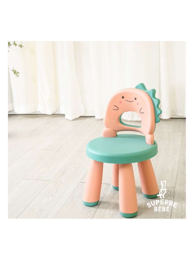 Chaise enfant DINO | SUPERBE BEBE Rose - Kiabi