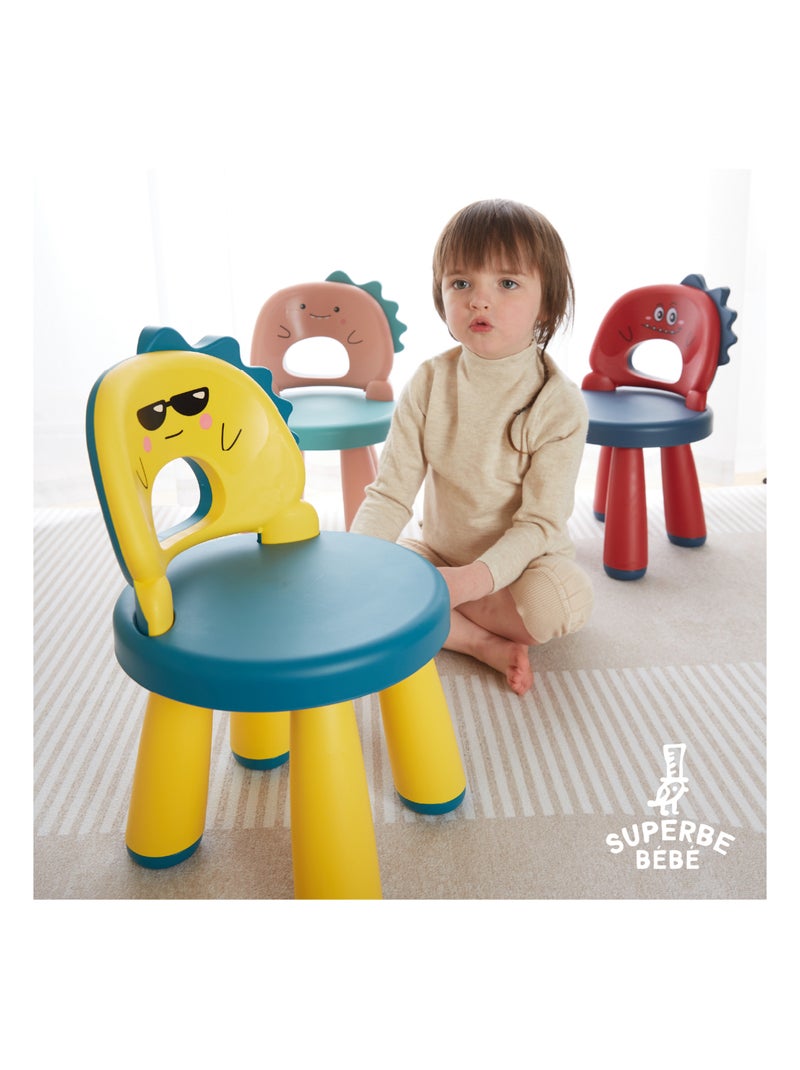 Chaise enfant DINO | SUPERBE BEBE Rouge - Kiabi