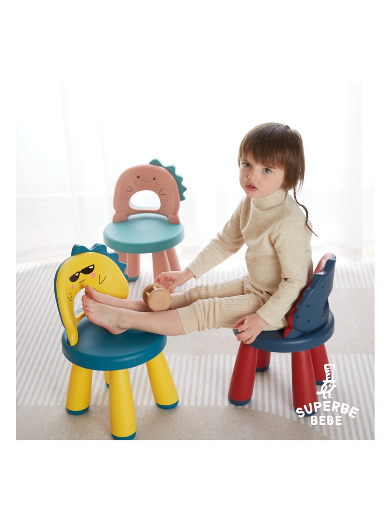 Chaise enfant DINO | SUPERBE BEBE Rouge - Kiabi