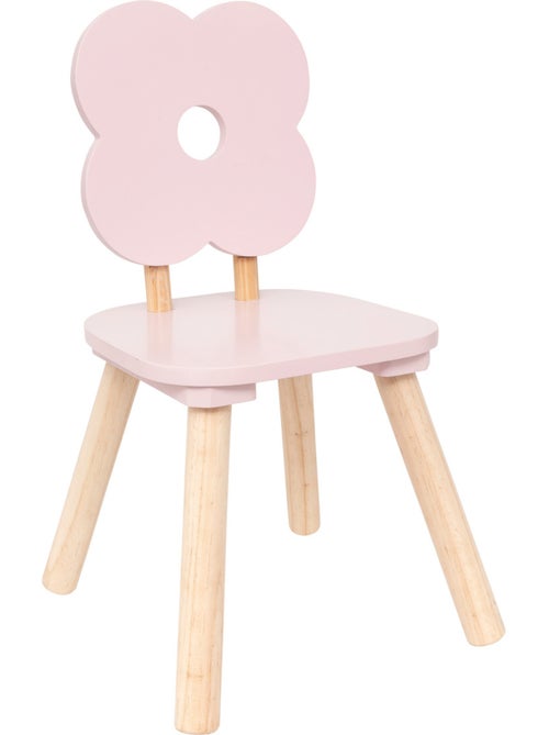 Chaise enfant dossier fleur DOUCEUR - Kiabi