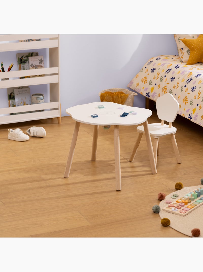 Chaise enfant DOUCEUR Blanc - Kiabi