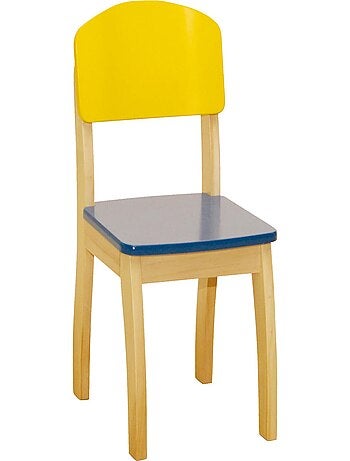 Chaise enfant en bois multicolore - de 2 à 10 ans 'Roba'