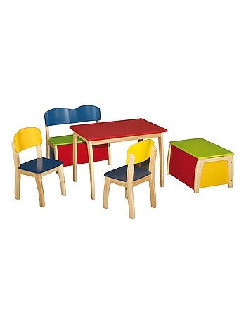 Chaise enfant en bois multicolore - de 2 à 10 ans 'Roba'
