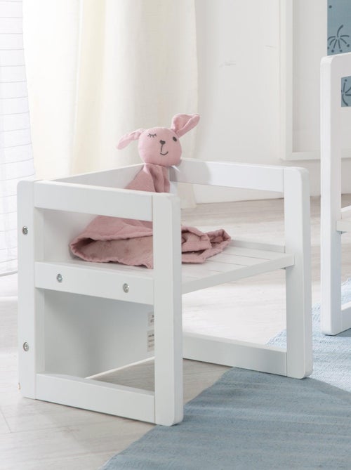 Chaise enfant évolutive et réversible en bois - ROBA - Kiabi