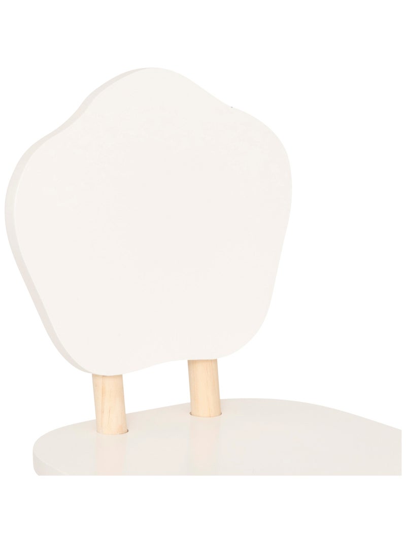 Chaise enfant forme organique Blanc - Kiabi