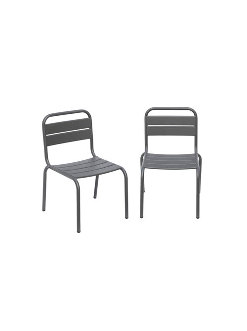 Chaise enfant, salon de jardin enfant métal (lot de 2) Kristoff - Kiabi