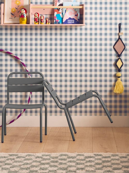 Chaise enfant, salon de jardin enfant métal (lot de 2) Kristoff - Kiabi