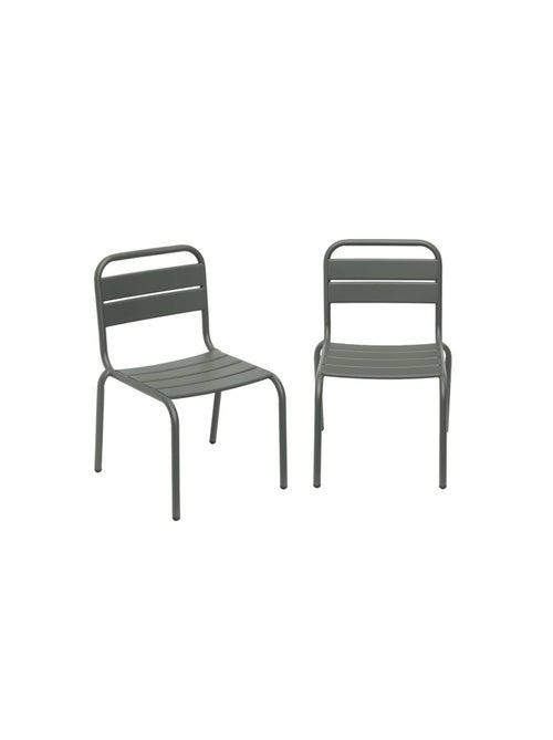 Chaise enfant, salon de jardin enfant métal (lot de 2) Kristoff - Kiabi
