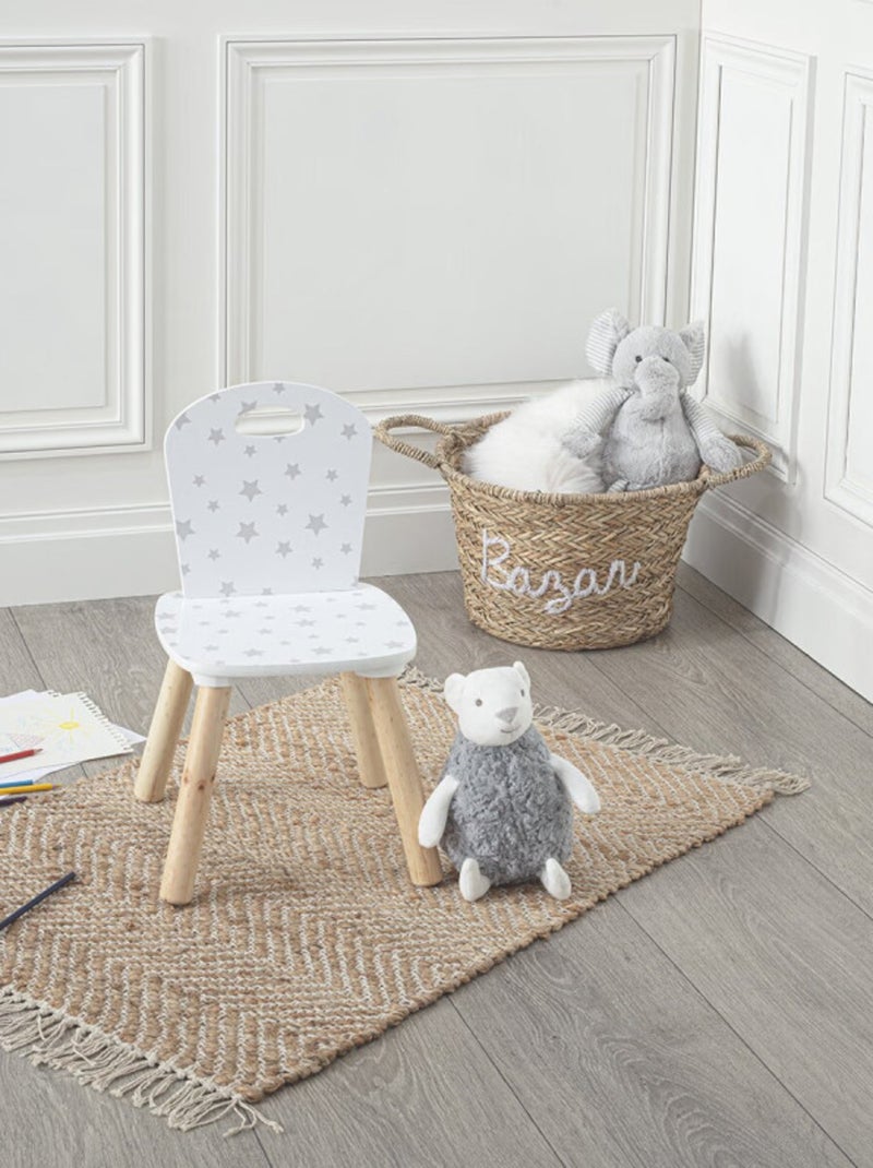 Chaise, Fauteuil, Tabouret, Pouf - Atmosphera for Kids Blanc Multicolore - Kiabi