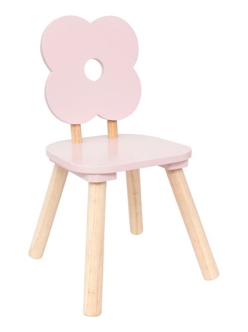 Chaise fleur rose pour enfant - Kiabi Chaise fleur rose pour enfant - Kiabi