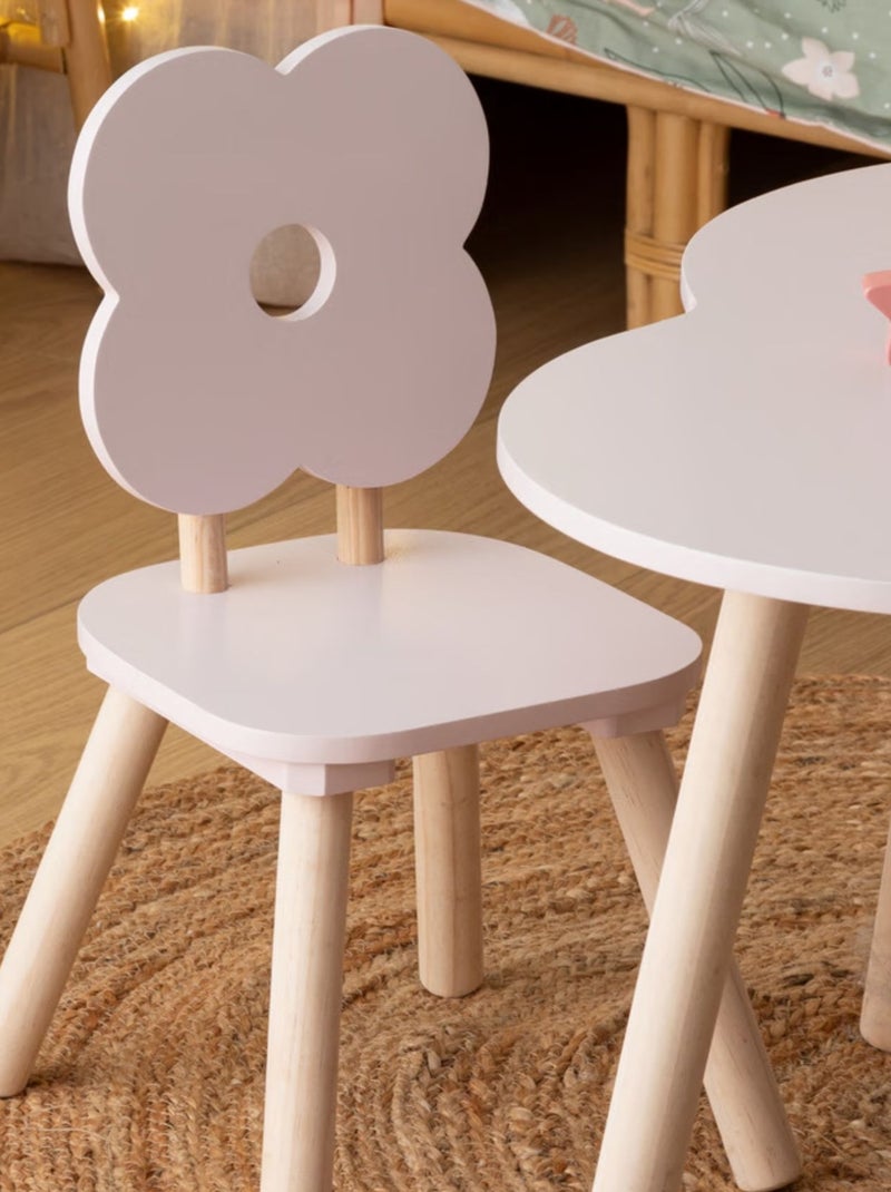 Chaise fleur rose pour enfant Rose clair - Kiabi