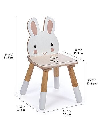 Chaise forêt Lapin