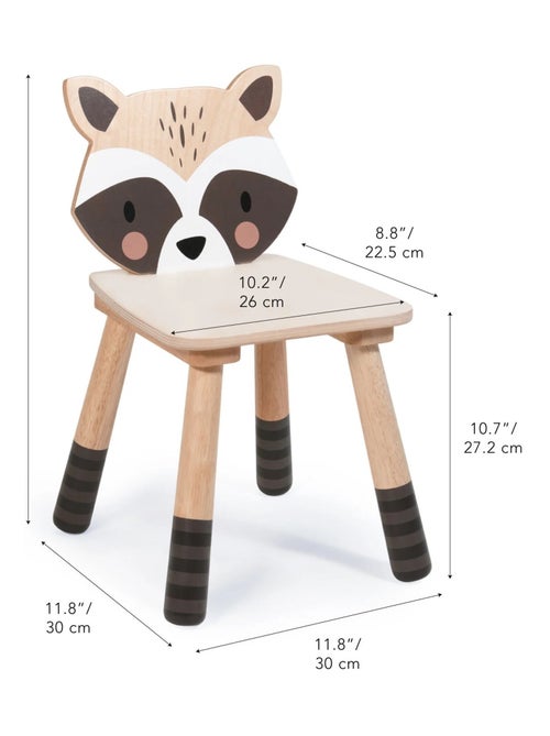 Chaise forêt Raton Laveur - Kiabi