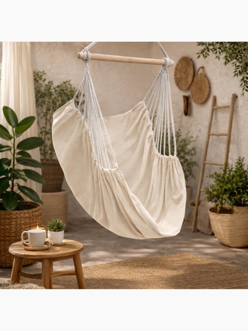 Chaise hamac suspendue avec système d'attache - linxor - Kiabi