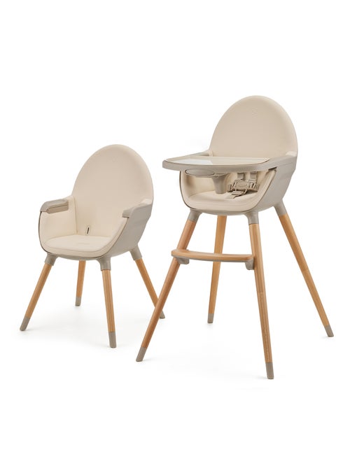 Chaise haute 2en1 fini 2 modèle pratique et confortable - Kiabi Chaise haute 2en1 fini 2 modèle pratique et confortable - Kiabi