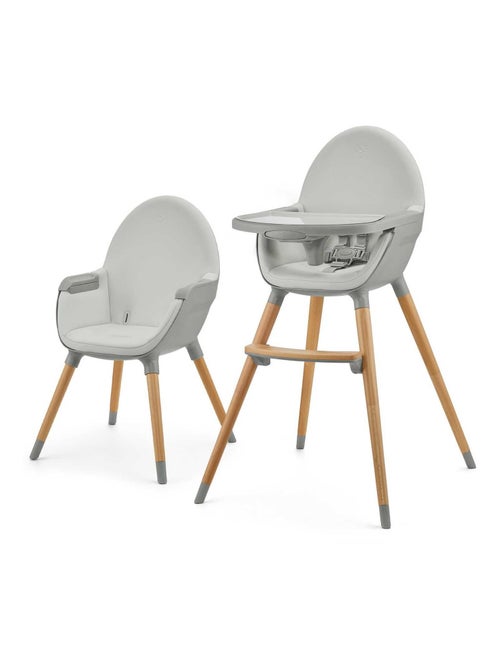 Chaise haute 2en1 fini 2 modèle pratique et confortable - Kiabi
