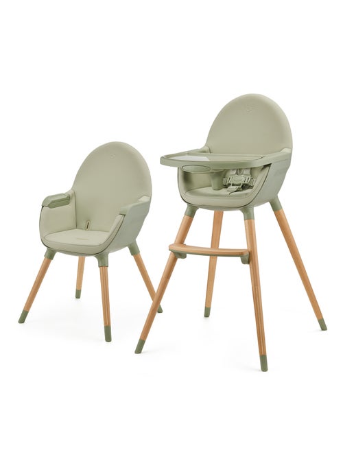 Chaise haute 2en1 fini 2 modèle pratique et confortable - Kiabi