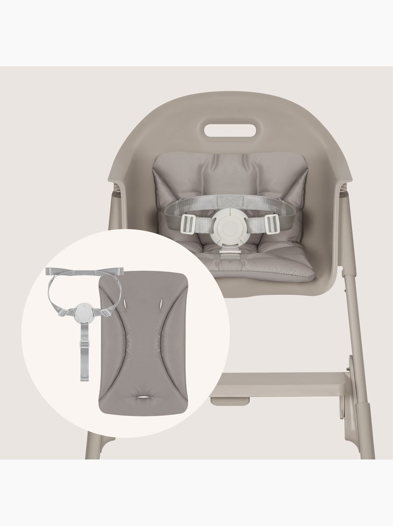 Chaise haute 2en1 LIONELO Beny - 6 à 36 mois - Évolutive Beige - Kiabi