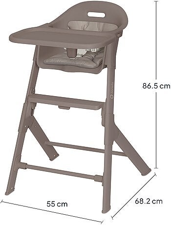 Chaise haute 2en1 LIONELO Beny - 6 à 36 mois - Évolutive