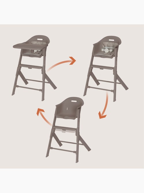 Chaise haute 2en1 LIONELO Beny - 6 à 36 mois - Évolutive - Kiabi