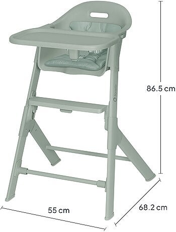 Chaise haute 2en1 LIONELO Beny - 6 à 36 mois - Évolutive