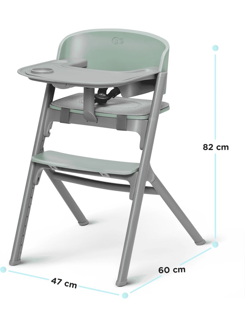 Chaise haute 3en1 assise réglable moderne Rose - Kiabi