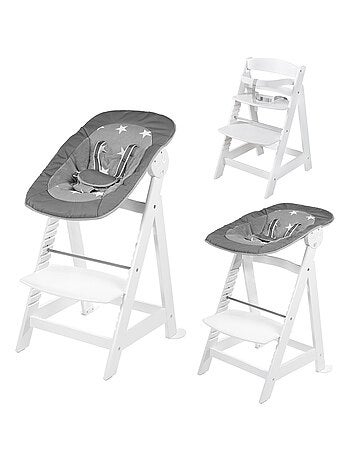 Chaise haute 3en1 avec transat inclinable étoile - ROBA 'Born Up'