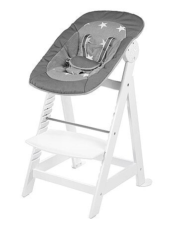 Chaise haute 3en1 avec transat inclinable étoile - ROBA 'Born Up'