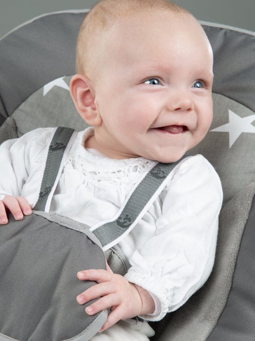 Chaise haute 3en1 avec transat inclinable étoile - ROBA 'Born Up' - Kiabi