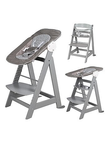 Chaise haute 3en1 avec transat inclinable Miffy® 'Roba Born Up'