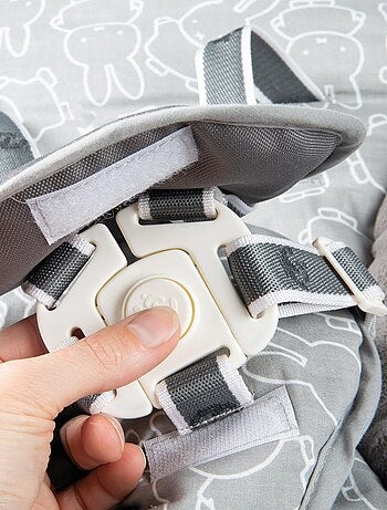 Chaise haute 3en1 avec transat inclinable Miffy® 'Roba Born Up'