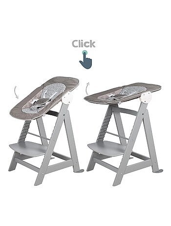 Chaise haute 3en1 avec transat inclinable Miffy® 'Roba Born Up'