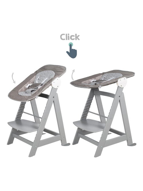 Chaise haute 3en1 avec transat inclinable Miffy® 'Roba Born Up' - Kiabi