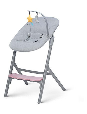 Chaise haute 3en1 hauteur réglable transat