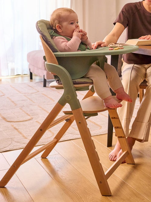 Chaise haute 3en1 LIONELO Megan - Jusqu'à 110kg - Evolutive - Plateau amovible - Kiabi