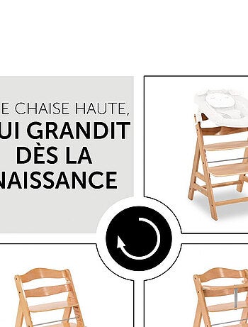 Chaise haute Alpha+B