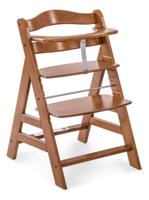 Chaise haute Alpha+B Noyer - Kiabi